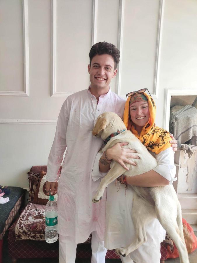 Ira Homestay Mathura - Divine Spiritual Stay Esterno foto
